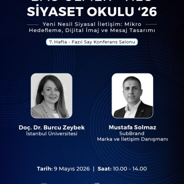 Mustafa Solmaz BAU Siyaset Akademisinde